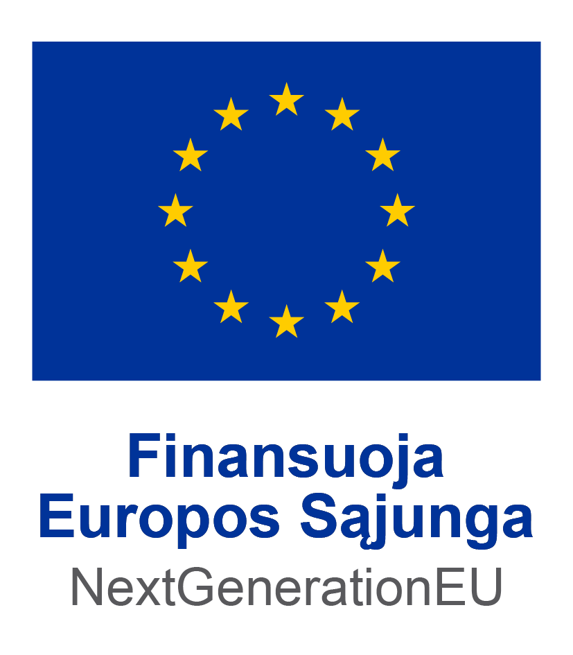 Finansuoja Europos Sąjunga NGEU
