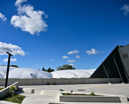 Pripučiamo futbolo maniežo įrengimas Beržų progimnazijos stadione