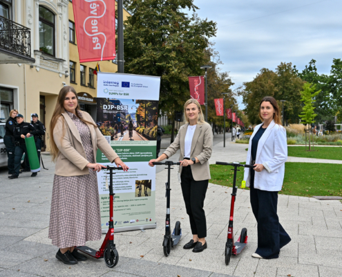 DJP BSR – efektyvaus darnaus judumo mieste planavimo stiprinimas Baltijos miestuose