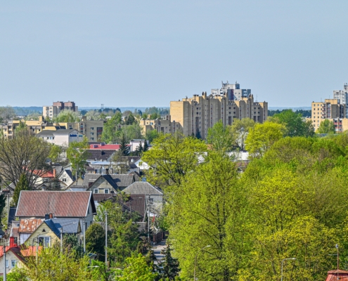 Plėtoti žaliąją infrastruktūrą Panevėžio miesto urbanizuotoje aplinkoje