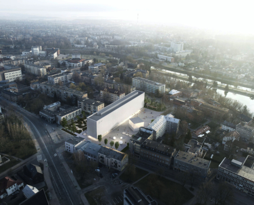 Stasio Eidrigevičiaus menų centro rekonstrukcija pritaikant teikti naujas kultūros paslaugas